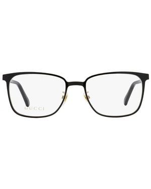Gucci Rectangular Frame Glasses - Black