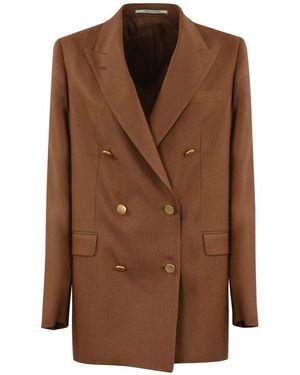 Tagliatore Jasmine Double-breasted Blazer - Brown