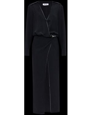 The Attico Midi Dress - Black