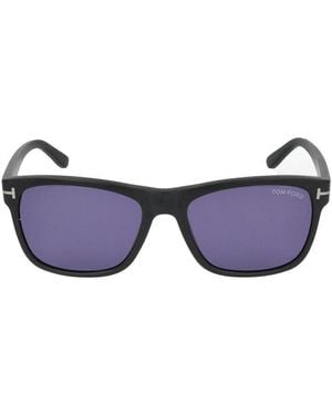 Tom Ford Rectangle Frame Sunglasses - Purple