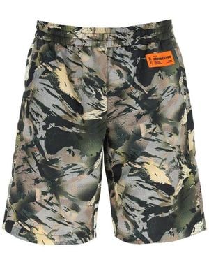 Heron Preston Printed Bermuda Shorts - Multicolor