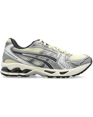 Asics Gel-Kayano 14 Lace-Up Trainers - White