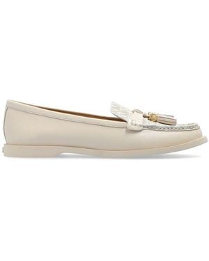 MICHAEL Michael Kors Signature Logo Loafers - White