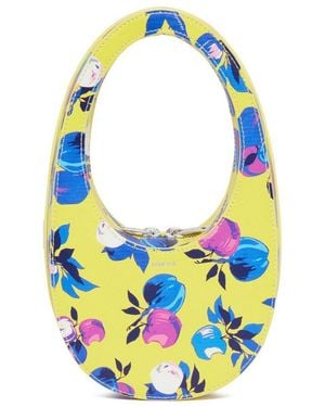 Coperni Mini Swipe Print Bag - Blue