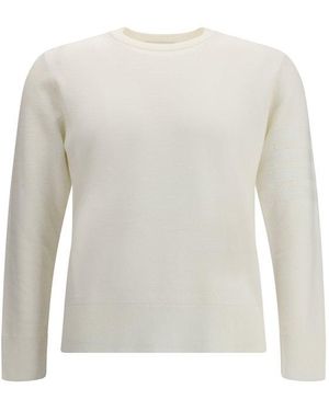 Thom Browne Knitted Sweater - White