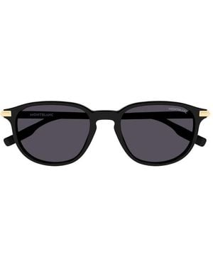 Montblanc Square Frame Sunglasses - Black