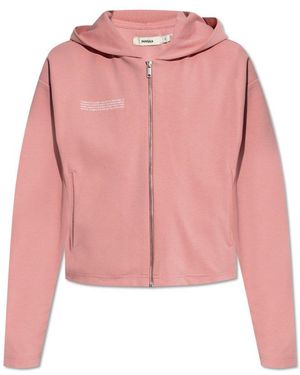 PANGAIA Zip Hoodie Jumper - Pink
