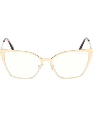 Tom Ford Cat-Eye Frame Glasses - Natural