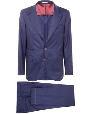Brunello Cucinelli Classic Suit - Blue