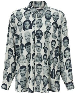 Magliano Finalists Twisted Long Sleeved Shirt - Multicolour