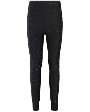 ANDAMANE Holly Embellished Leggings - Black