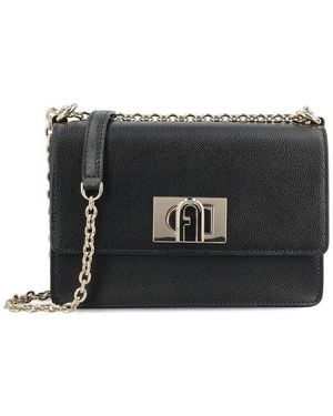 Furla 1927 Mini Crossbody Bag - Black