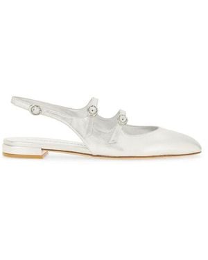 Stuart Weitzman Flats - White