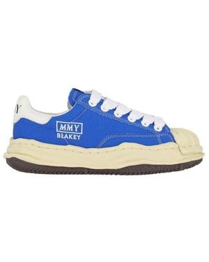Maison Mihara Yasuhiro Blakey Vl Og Low-Top Trainers - Blue