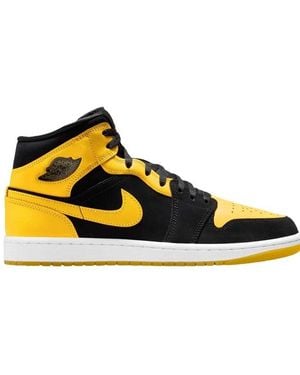 Nike Air Jordan 1 Mid Se Sneakers - Yellow