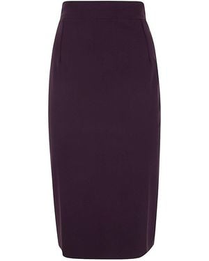 La Petite Robe Di Chiara Boni Pencil Skirt - Purple