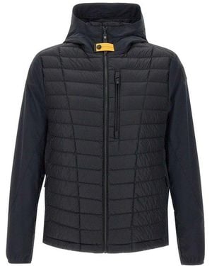 Parajumpers Hooded Puffer Coat - Blue