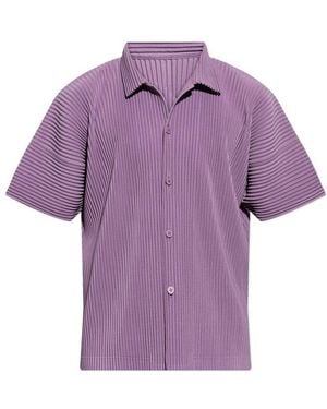 Homme Plissé Issey Miyake Monthly Color April Shirt - Purple