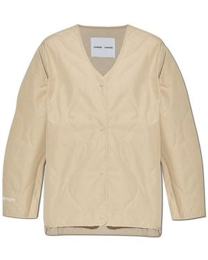 Samsøe & Samsøe Quilted Jacket - Natural