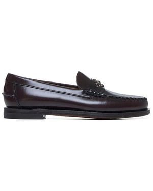 Sebago Classic Dan Eye Slip-On Loafers - Black