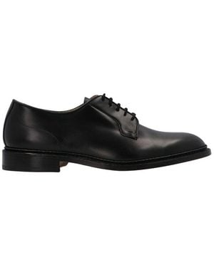 Tricker's Robert Derby Shoes - Black