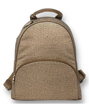 Borbonese Medium Backpack - Natural