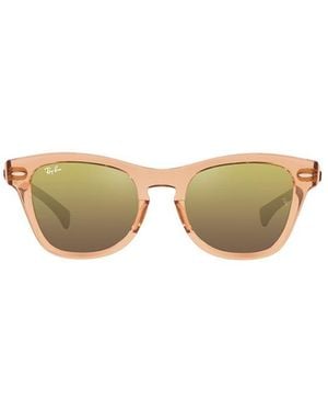 Ray-Ban Square Frame Sunglasses - Orange