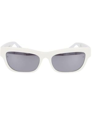 Linda Farrow X Paco Rabanne Square Frame Sunglasses - Grey