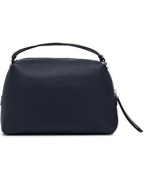 Gianni Chiarini Alifa Logo Tag Tote Bag - Blue