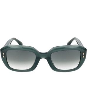 Isabel Marant Square Frame Sunglasses - Green