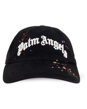 Palm Angels Baseball Cap - Black