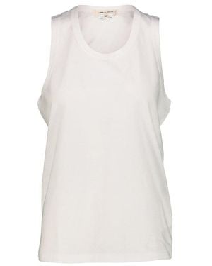 Comme des Garçons Cotton Tank Top - White