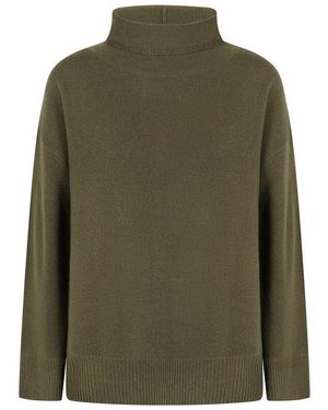 Aspesi Turtleneck Ribbed Knit Pullover - Green