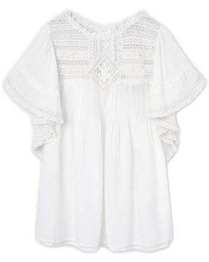 Vanessa Bruno Calisson Ruffled Sleeve Blouse - White