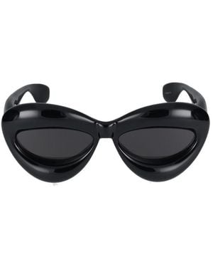 Loewe Cat-Eye Frame Sunglasses - Black