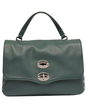 Zanellato Postina Twist-Lock Small Top Handle Bag - Green
