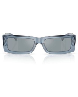 Jimmy Choo Rectangular Frame Sunglasses - Grey