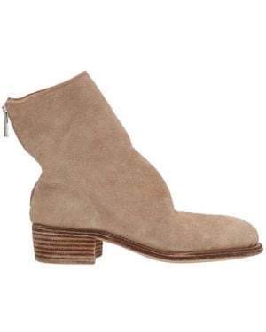 Guidi Zip-Up Ankle Boots - Brown