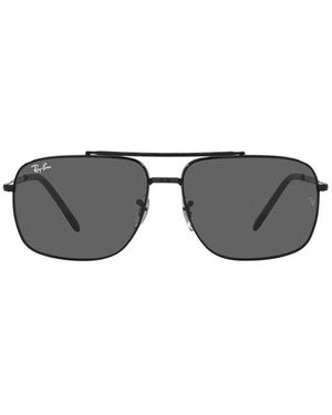 Ray-Ban Square Frame Sunglasses - Grey