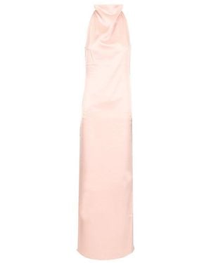 ROTATE BIRGER CHRISTENSEN Halterneck Dress - Pink
