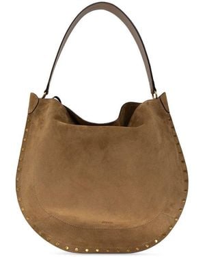 Isabel Marant Oskan Hobo Bag - Brown