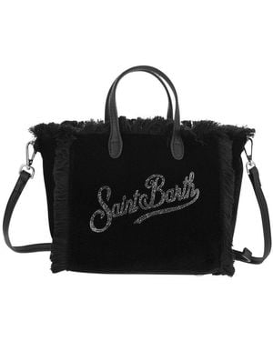 Mc2 Saint Barth Vanity Mini Top Handle Bag - Black