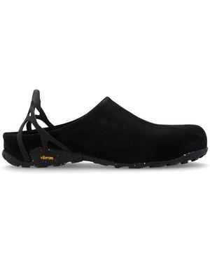 Roa Minimalist Backstrap Sandals - Black