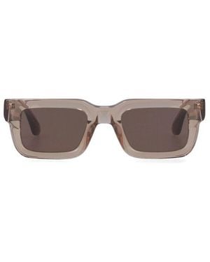 Chimi Rectangular Sunglasses - Brown