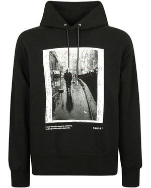 Sacai James Dean Hoodie - Black