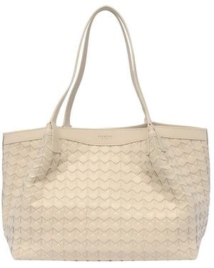 Serapian Small Secret Top Handle Bag - Natural