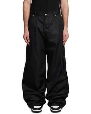 Off-White c/o Virgil Abloh Loose-fit Wide Leg Pants - Black