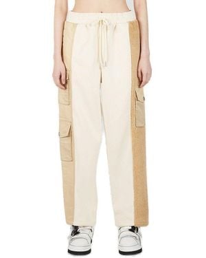 UGG X Feng Chen Wang Contrast Panel Track Trousers - Natural