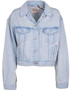 Levi's Shrunken '90S Trucker Jacket - Blue