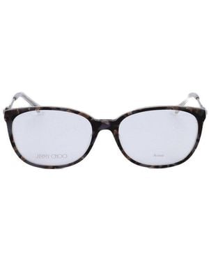 Jimmy Choo Rectangle Frame Glasses - Black